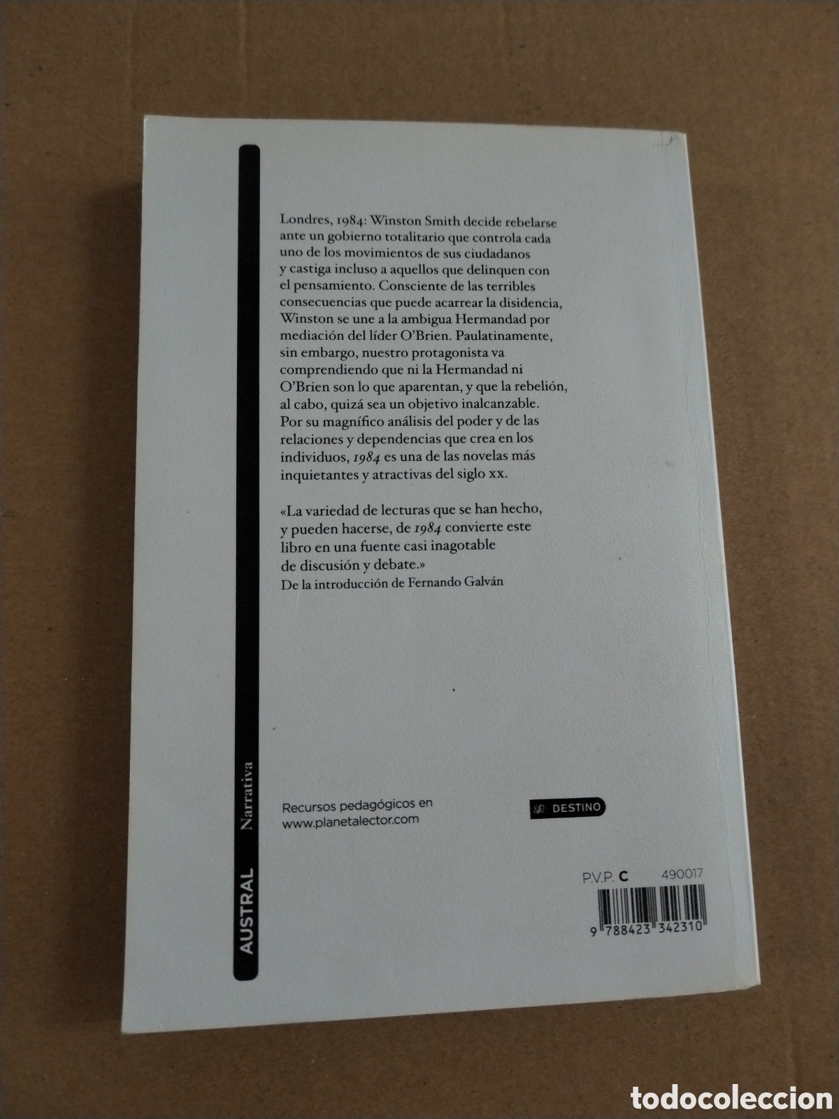 Libros: 1984. George Orwell. - Foto 2