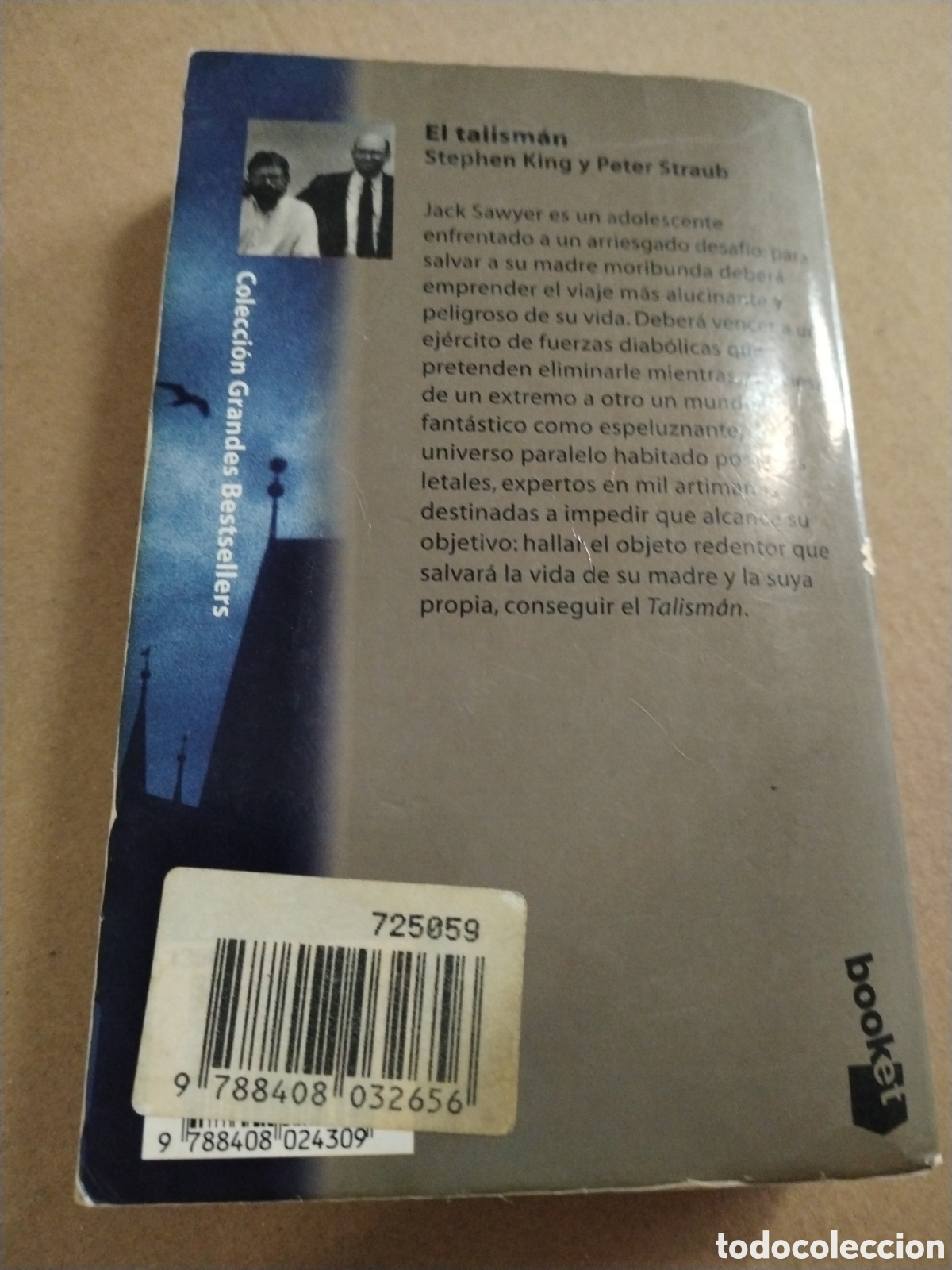 Libros: EL TALISM&Aacute;N. STEPHEN KING Y PETER STRAUB. - Foto 2