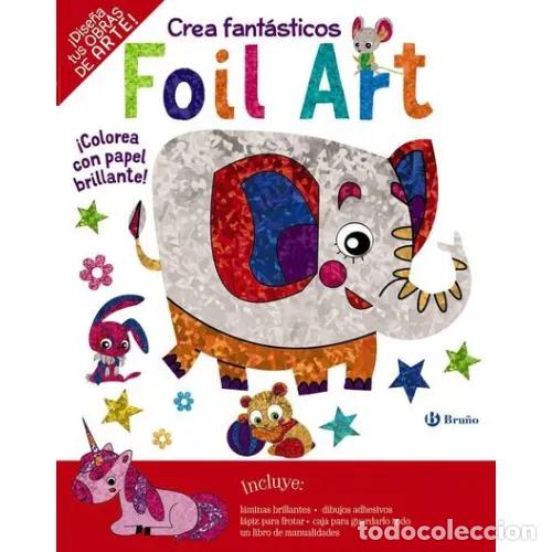 Livres: CREA FANT&Aacute;STICOS FOIL ART - AAVV