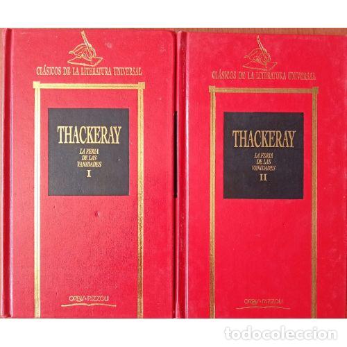 Libros: LA FERIA DE LAS VANIDADES 2 VOL&Uacute;MENES - THACKERAY - Foto 1