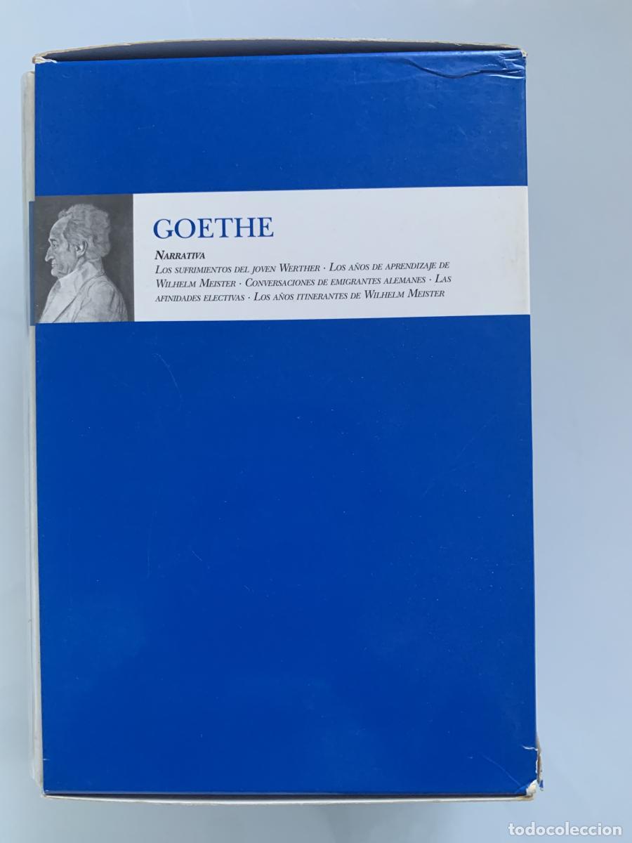 Livros em segunda m&atilde;o: NARRATIVA. Los sufrimientos del joven Werther - Los a&ntilde;os de aprendizaje de Wilhelm Meister - Convers