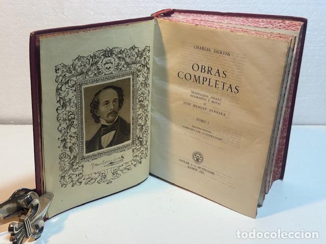Libros: OBRAS COMPLETAS TOMO I CHARLES DICKENS - Foto 1