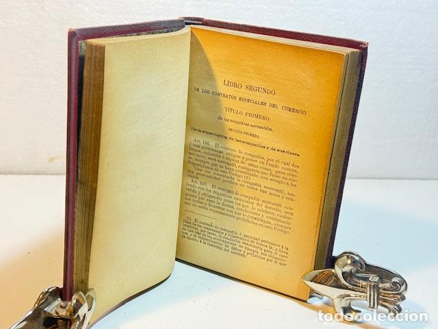 Libros: EL NUEVO CODIGO DE COMERCIO AURELIANO LINARES RIVAS 1886 - Foto 3