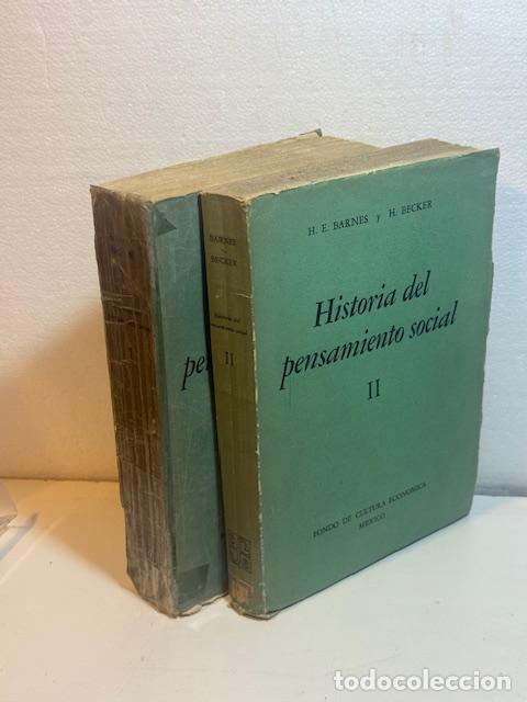 Libros: HISTORIA DEL PENSAMIENTO SOCIAL - Foto 3