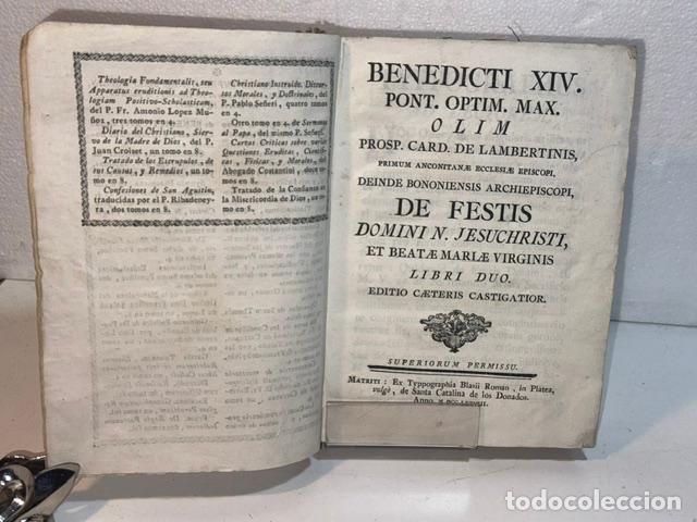 BENEDICTI XIV PONT OPTIM MAX OLIM PROSP CARD DE LAMBERTINIS