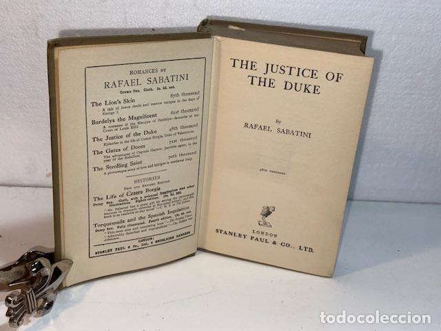 Livres: THE JUSTICE OF THE DUKE RAFAEL SABATINI