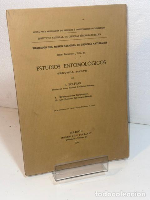 Livres: ESTUDIOS ENTOMOLOGICOS SEGUNDA PARTE