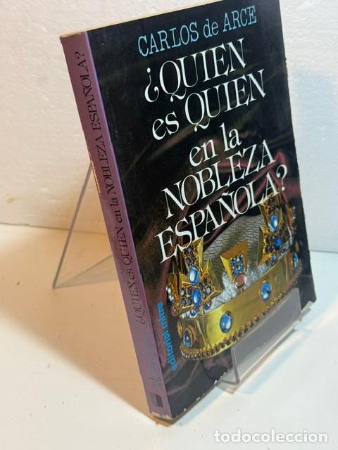 Livres: QUIEN ES QUIEN EN LA NOBLEZA ESPA&Ntilde;OLA