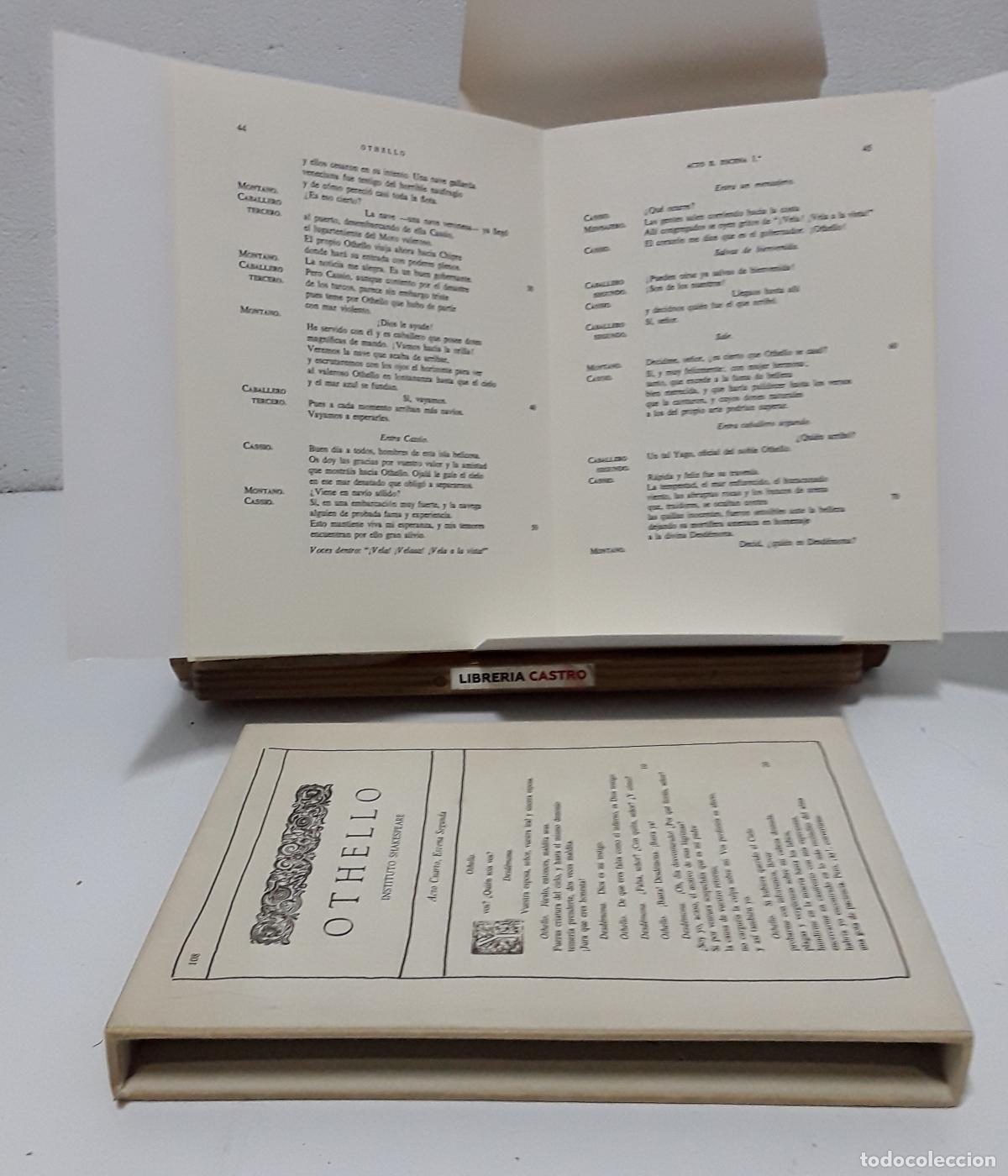 Libros: Othello. Editada y traducida en el Instituto Shakespeare. Numerado - William Shakespeare. - Foto 2