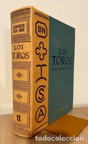 Libros: Los toros : tratado t&eacute;cnico e hist&oacute;rico. Tomo 11. Ap&eacute;ndice, 1978-1988 - Coss&iacute;o, Jos&eacute; Mar&iacute;a de