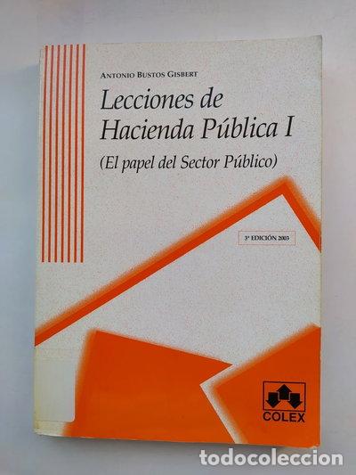 Libros: Lecciones de Hacienda P&uacute;blica I- 9788478798452