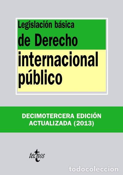 Libros: Legislaci&oacute;n b&aacute;sica de Derecho Internacional p&uacute;blico- 9788430959549