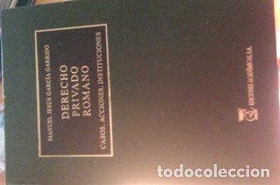 Libros: Derecho privado romano- 9788496062160