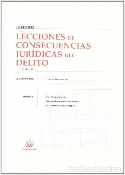 books: Lecciones de consecuencias jur&iacute;dicas del Delito- 9788484560296