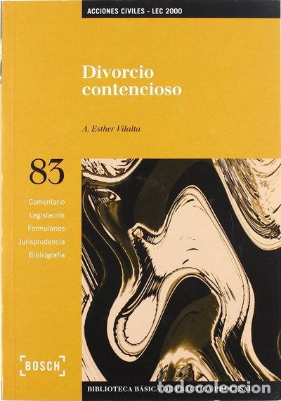 Libros: Divorcio contencioso- 9788497901826