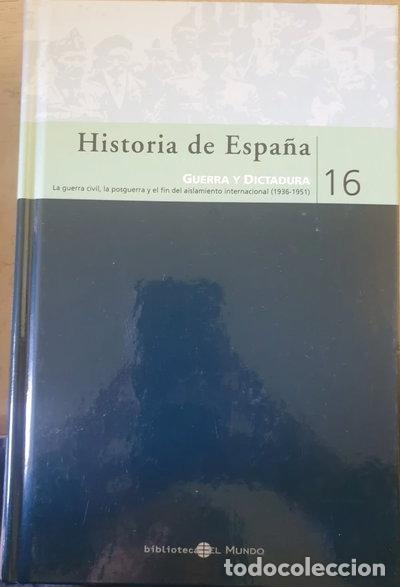 Livres: Historia de Espa&ntilde;a. Guerra y dictadura- 9788467015898