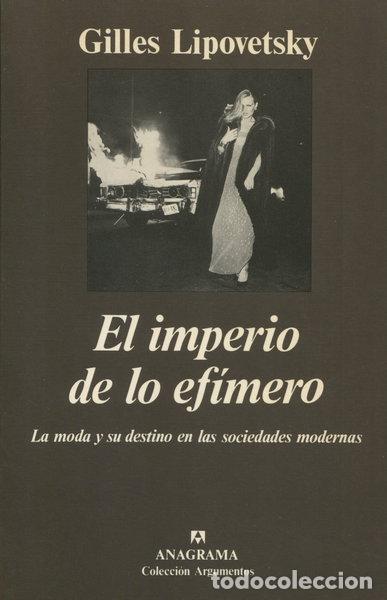 Libros: El imperio de lo ef&iacute;mero- 9788433913289