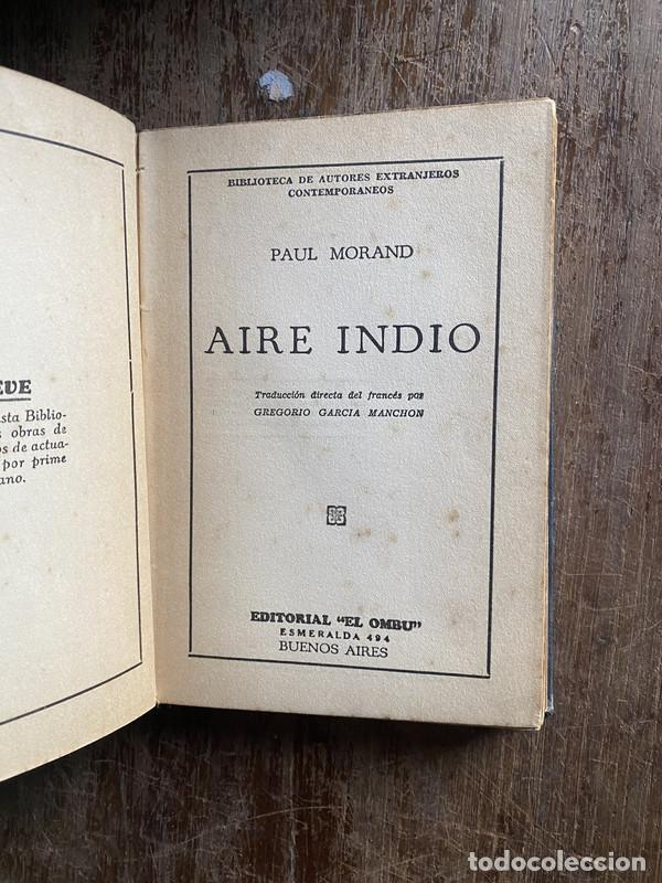 Libros: Aire Indio - Morand Paul - Foto 1