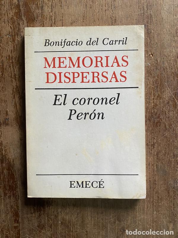 Libros: Memorias dispersas - del Carril Bonifacio - Foto 1