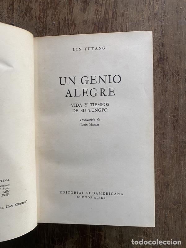 Libros: Un genio alegre - Yutang Lin - Foto 1