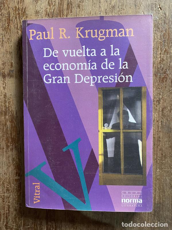 books: De vuelta a la economia de la Gran Depresion - Krugman Paul R.