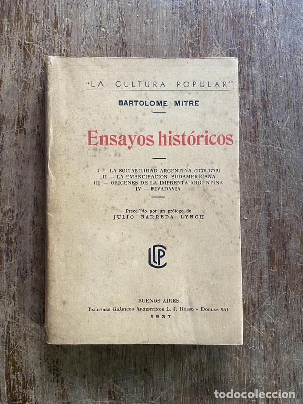 Libri di seconda mano: Ensayos historicos - Mitre Bartolome