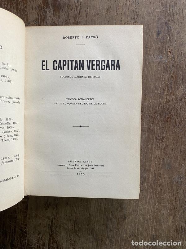 Libros: El Capitan Vergara - Payro Roberto J. - Foto 1