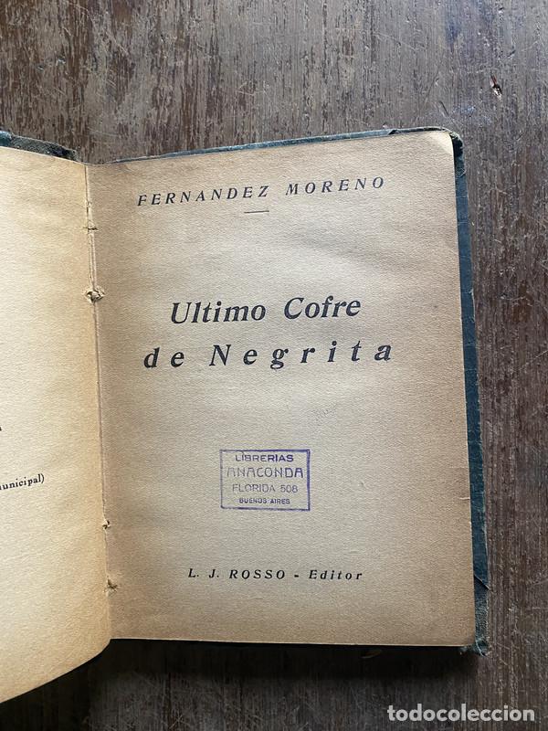 Libros: Ultimo Cofre de Negrita - Fernandez Moreno