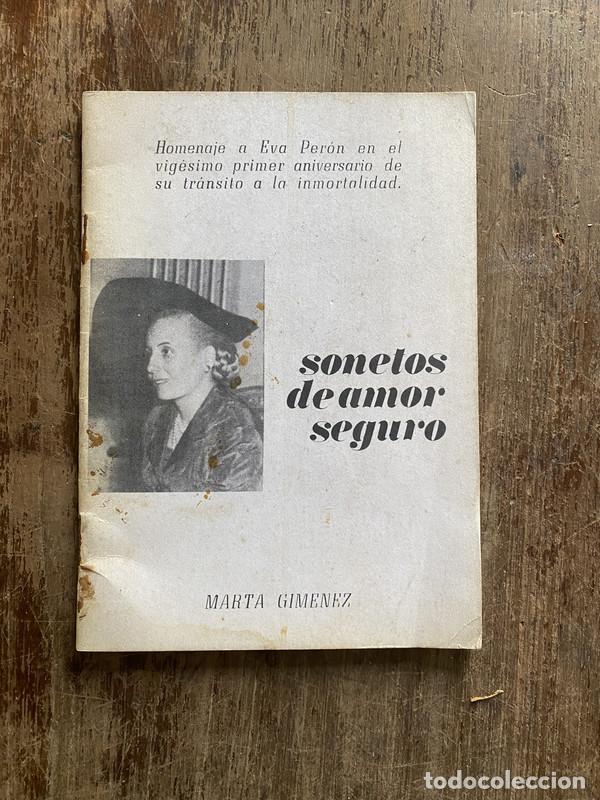 Livros em segunda m&atilde;o: Sonetos de amor seguro - Gimenez Marta