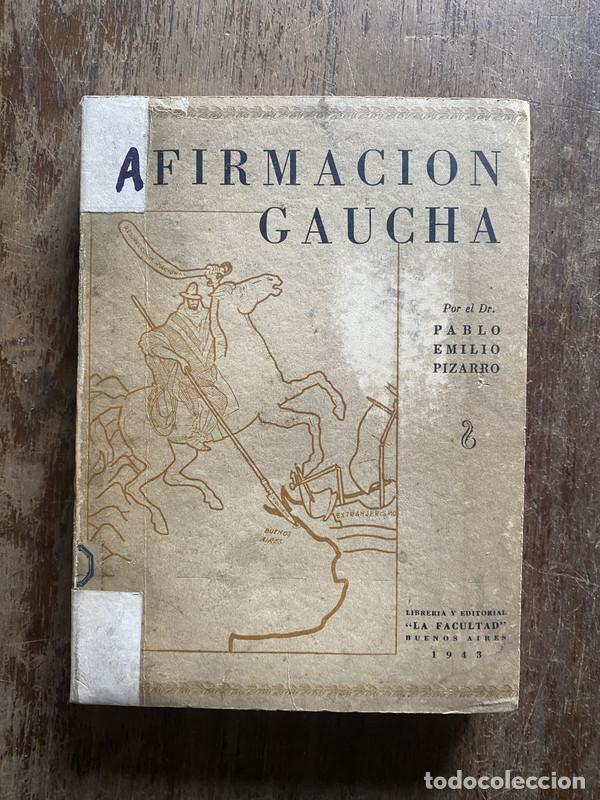 Livros em segunda m&atilde;o: Afirmacion Gaucha - Pizarro Pablo Emilio