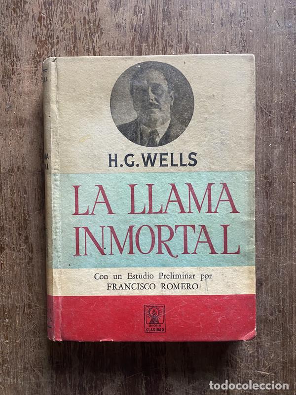 Libros: La llama inmortal - Wells H.G.
