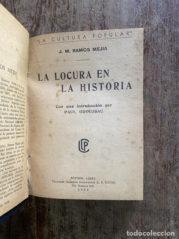 B&uuml;cher: La locura en la historia - Ramos Mejia J. M.