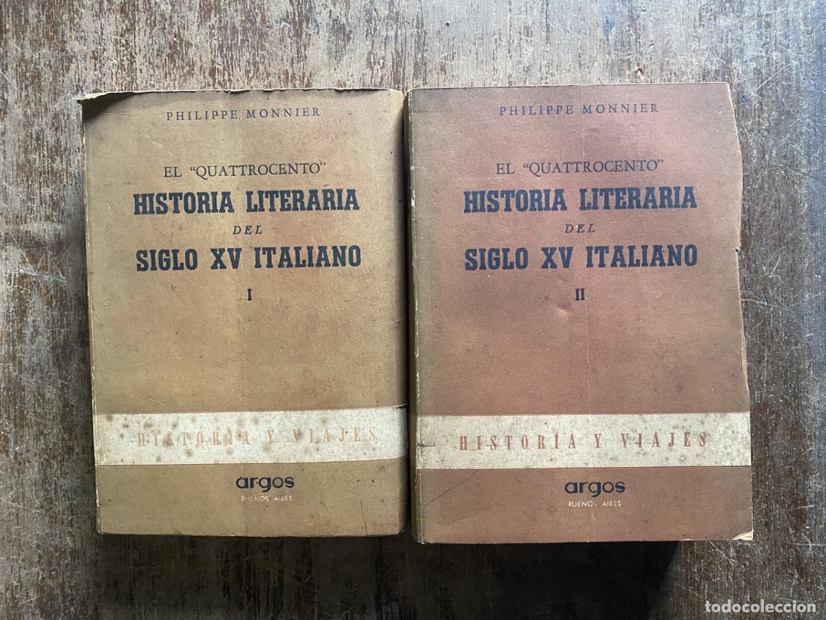 B&uuml;cher: El 'Quattrocento' Historia Literaria del Siglo XV Italiano - Monnier Philippe