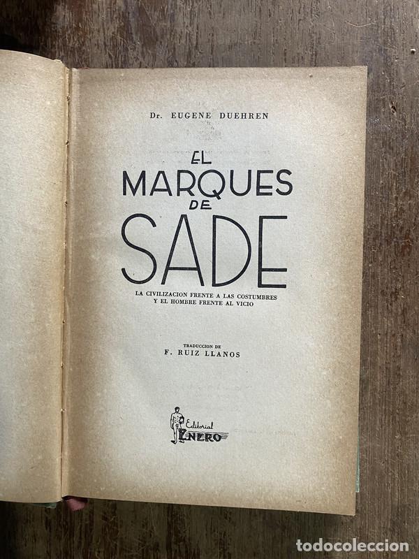 Libros: El Marques de Sade - Duehren Eugene - Foto 1