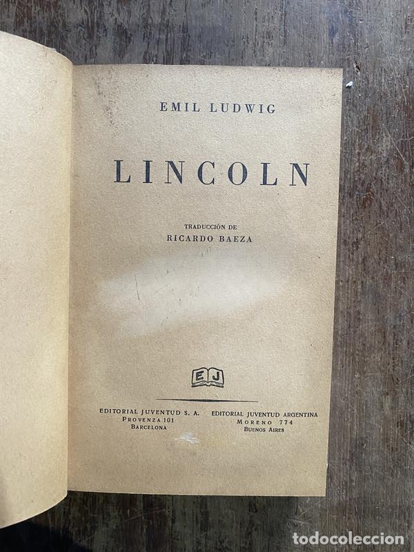 Libros: Lincoln - Ludwig Emil - Foto 1