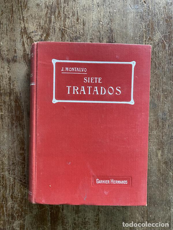 Libri di seconda mano: Siete Tratados - Montalvo J.