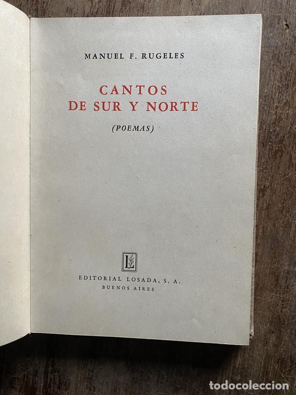 books: Cantos de Sur y Norte - Rugeles Manuel F.