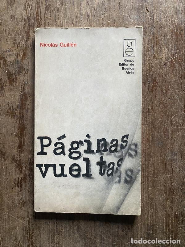 Libros: Paginas vueltas - Guillen Nicolas - Foto 1