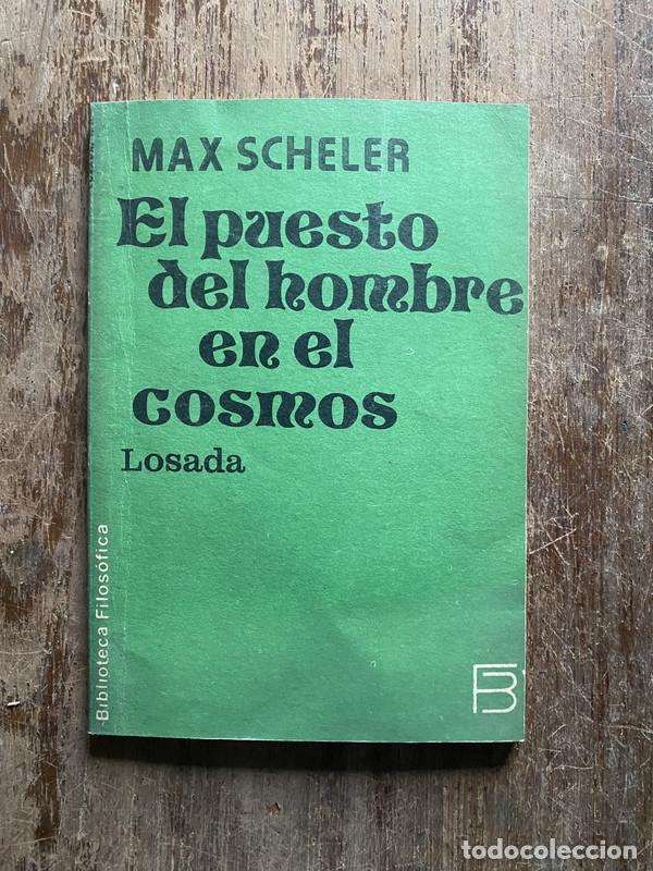 books: El puesto del hombre en el cosmos - Scheler Max