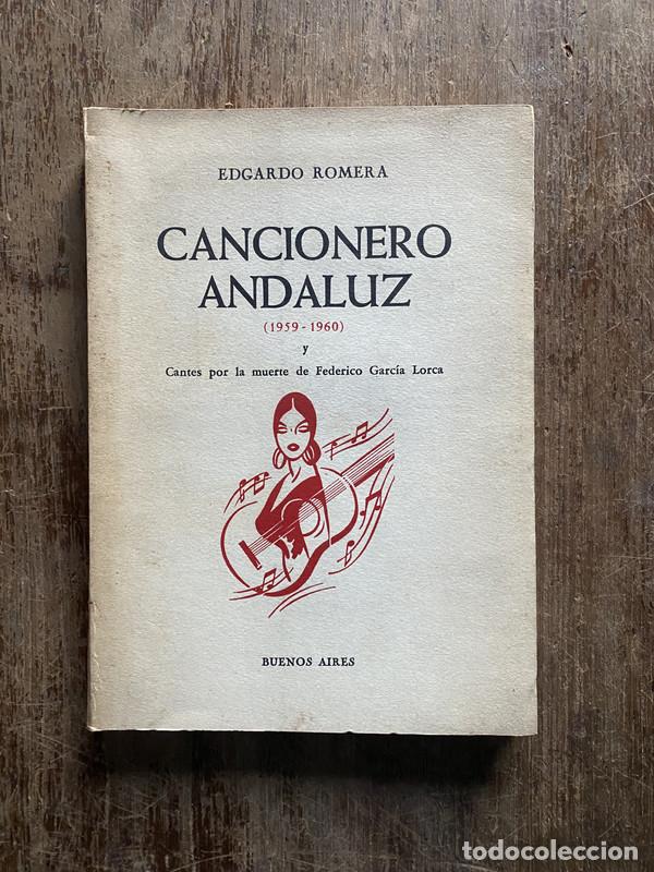 Libros: Cancionero Andaluz - Romera Edgardo