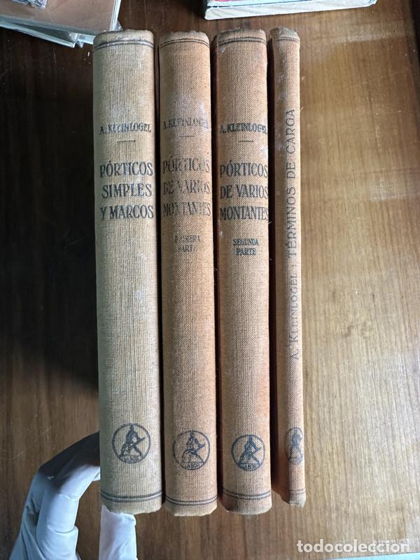 Libros: Calculo de las estructuras porticadas hiperestaticas - Kleinlogel A
