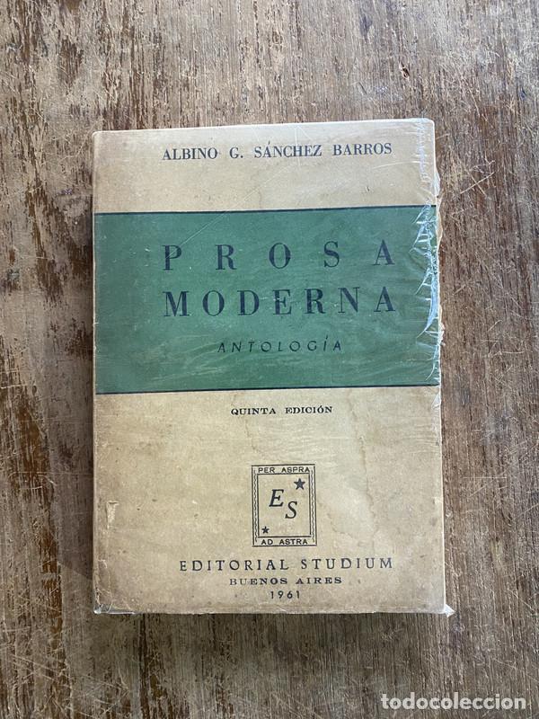Livros em segunda m&atilde;o: Prosa Moderna - Sanchez Barros Albino G.