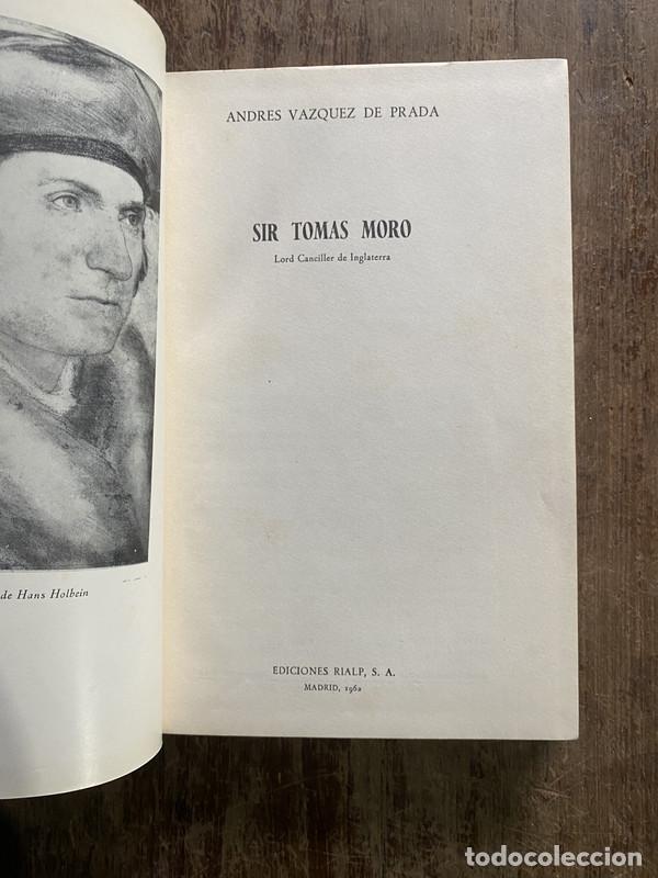 Libros: Sir Tomas Moro - Vazquez de Prada Andres