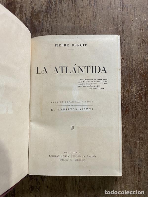 Libros: La Atlantida - Benoit Pierre - Foto 1