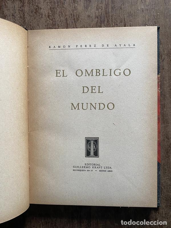 books: El ombligo del mundo - Perez de Ayala Ramon