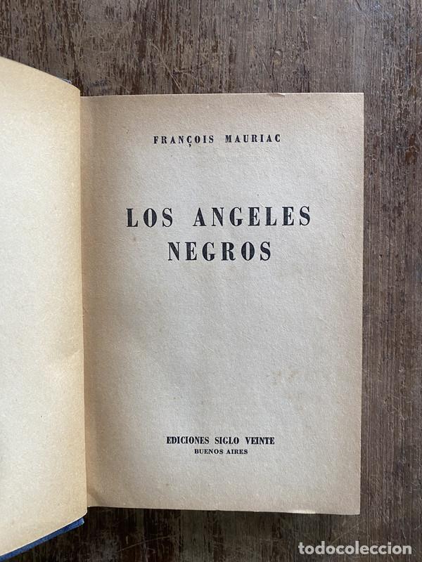 Libros: Los angeles negros - Mauriac Fran&ccedil;ois