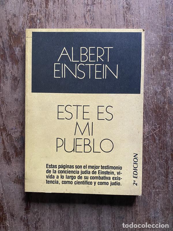 Libros: Este es mi pueblo - Einstein Albert - Foto 1