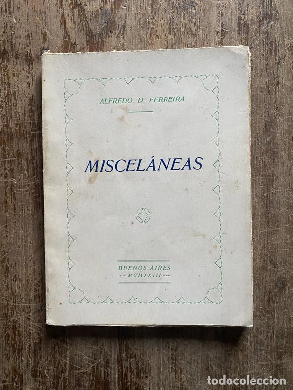 Libri di seconda mano: Miscelaneas - Ferreira Alfredo D.