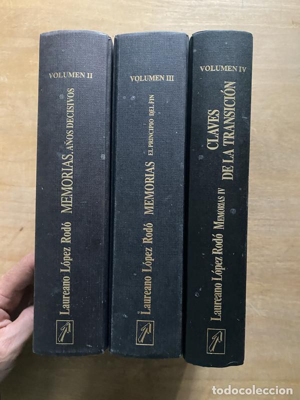 Libri di seconda mano: Memorias (Tomo 2 3 y 4) - Lopez Rodo Laureano