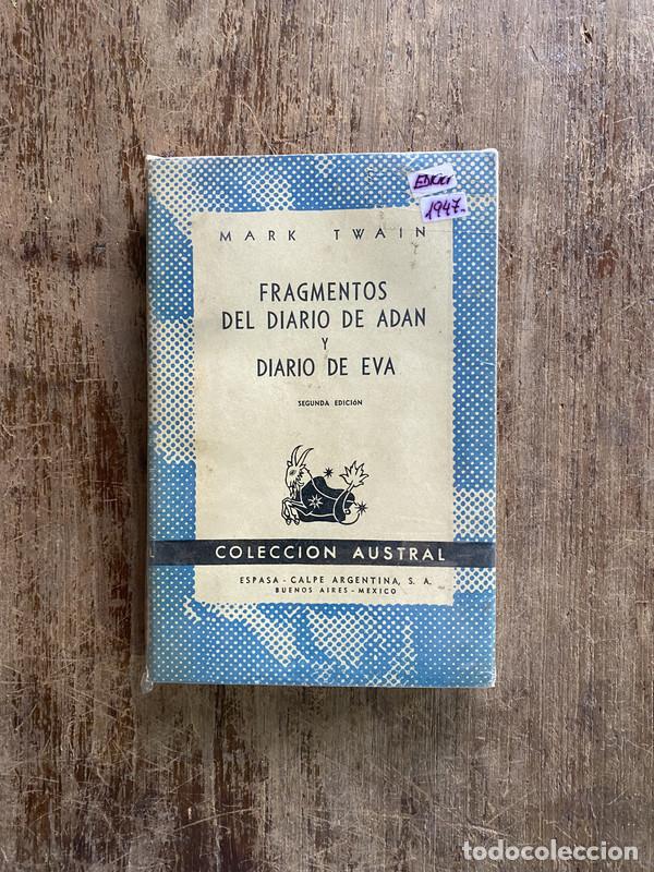 Libri di seconda mano: Fragmentos del Diario de Adan y Diario de Eva - Twain Mark